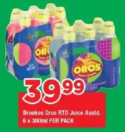 OK Grocer Brookes Oros RTD Juice offer