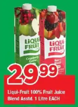 OK Grocer Liqui-Fruit 100% Fruit Juice Blend offer
