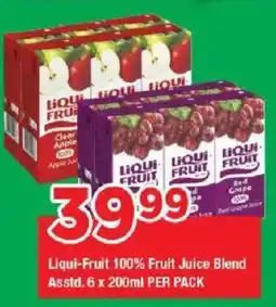 OK Grocer Liqui-Fruit 100% Fruit Juice Blend offer