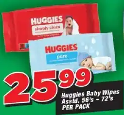 OK Grocer Huggies Baby Wipes offer