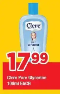 OK Grocer Clere Pure Glycerine offer