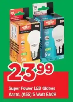 OK Grocer Super Power LED Globes offer