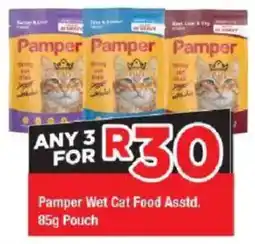 OK Grocer Pamper Wet Cat Food Pouch offer