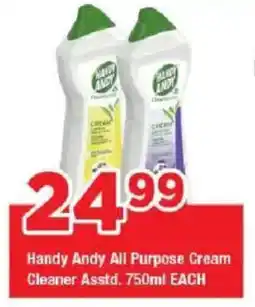 OK Grocer Handy Andy All Purpose Cream Cleaner offer