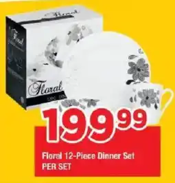 OK Grocer Floral Dinner Set offer