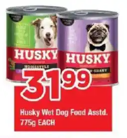 OK Grocer Husky Wet Dog Food offer