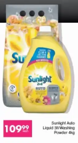 Save Hyper Sunlight Auto Liquid/ Washing Powder offer