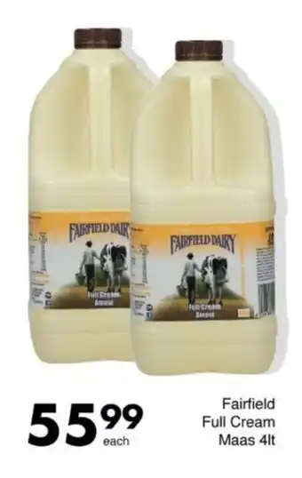 Save Hyper Fairfield Full Cream Maas offer