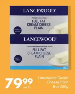 Save Hyper Lancewood Cream Cheese Plain Box offer