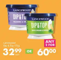 Save Hyper Lancewood Dip & Top offer