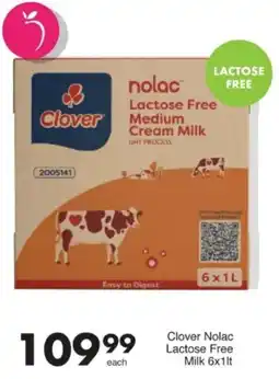 Save Hyper Clover Nolac Lactose Free Milk offer