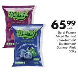 Save Hyper Burst Frozen Mixed Berries/ Strawberries/ Blueberries/ Summer Fruit offer
