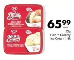 Save Hyper Ola Rich 'n Creamy Ice Cream offer