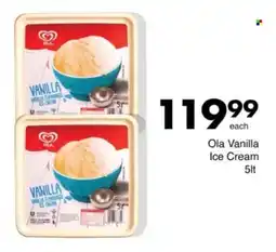 Save Hyper Ola Vanilla Ice Cream offer