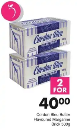 Save Hyper Cordon Bleu Butter Flavoured Margarine Brick offer