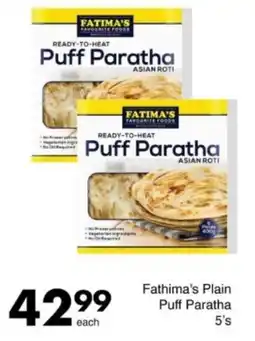 Save Hyper Fathima's Plain Puff Paratha offer