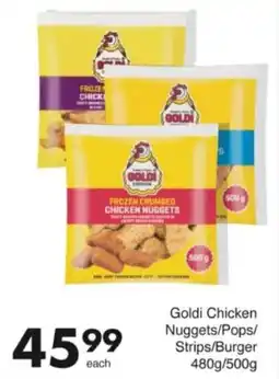Save Hyper Goldi Chicken Nuggets/ Pops/ Strips/ Burger offer