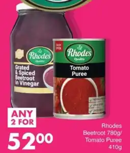Save Hyper Rhodes Beetroot/ Tomato Puree offer