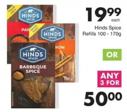 Save Hyper Hinds Spice Refills offer