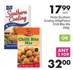 Save Hyper Hinds Southern Coating/ Pakco Chilli Bite Mix offer
