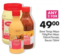 Save Hyper Save Tangy Mayo/ Peri Mayo/ Tomato Sauce offer