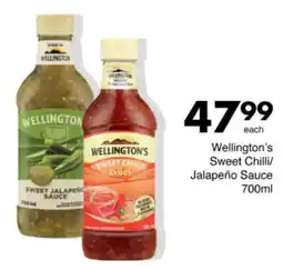 Save Hyper Wellington's Sweet Chilli/ Jalapeño Sauce offer