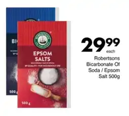 Save Hyper Robertsons Bicarbonate Of Soda/ Epsom Salt offer