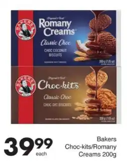 Save Hyper Bakers Choc-kits/ Romany Creams offer