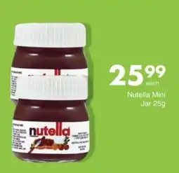 Save Hyper Nutella Mini Jar offer