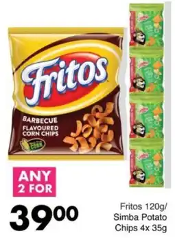 Save Hyper Fritos/ Simba Potato Chips offer