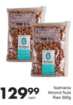 Save Hyper Nutmania Almond Nuts Raw offer