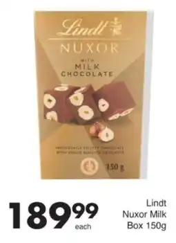 Save Hyper Lindt Nuxor Milk Box offer