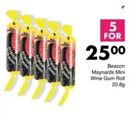 Save Hyper Beacon Maynards Mini Wine Gum Roll offer