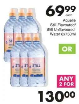 Save Hyper Aquelle Still Flavoured/ Still Unflavoured Water offer