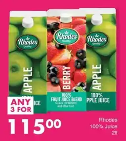 Save Hyper Rhodes 100% Juice offer