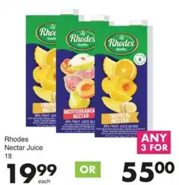 Save Hyper Rhodes Nectar Juice offer