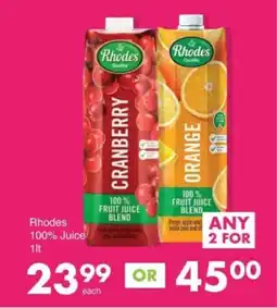 Save Hyper Rhodes 100% Juice offer