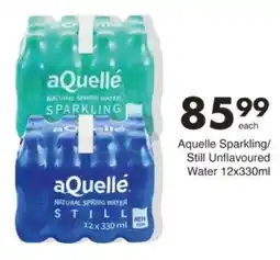 Save Hyper Aquelle Sparkling/ Still Unflavoured Water offer