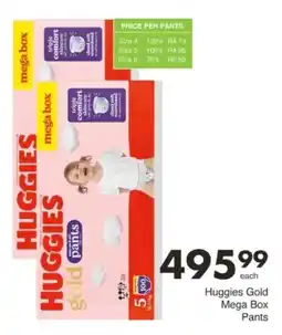 Save Hyper Huggies Gold Mega Box Pants offer