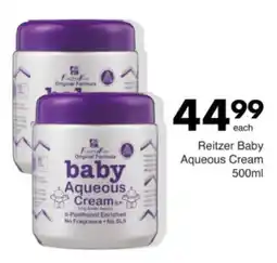 Save Hyper Reitzer Baby Aqueous Cream offer