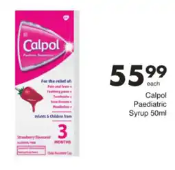 Save Hyper Calpol Paediatric Syrup offer