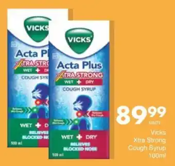 Save Hyper Vicks Xtra Strong Cough Syrup offer