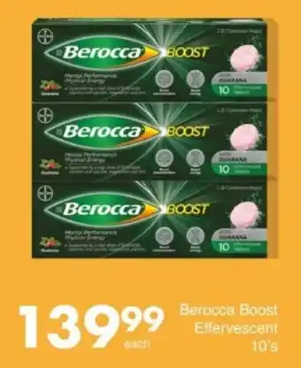 Save Hyper Berocca Boost Effervescent offer