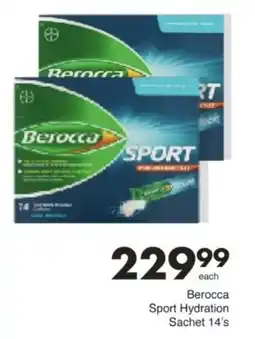 Save Hyper Berocca Sport Hydration Sachet offer