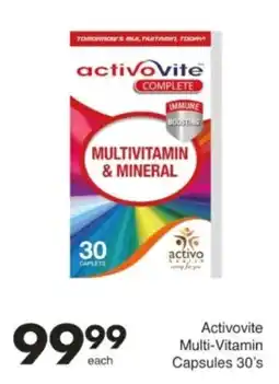 Save Hyper Activovite Multi-Vitamin Capsules offer