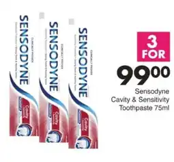 Save Hyper Sensodyne Cavity & Sensitivity Toothpaste offer