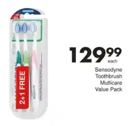 Save Hyper Sensodyne Toothbrush Mutlicare Value Pack offer