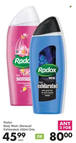 Save Hyper Radox Body Wash offer