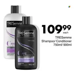 Save Hyper TRESemme Shampoo/ Conditioner offer