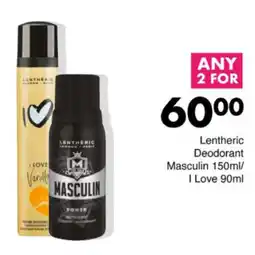 Save Hyper Lentheric Deodorant Masculin/ I Love offer